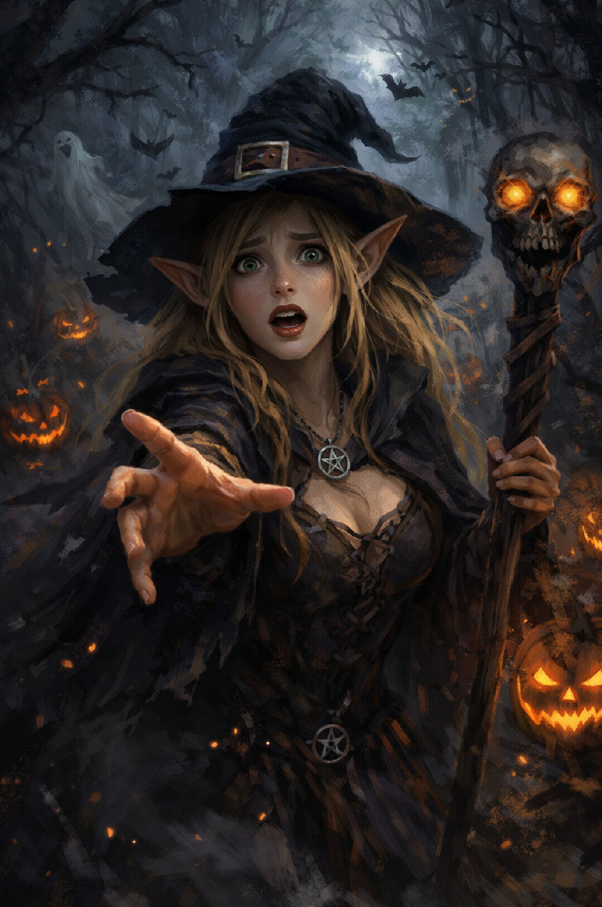 L'elfe au pays des spectres